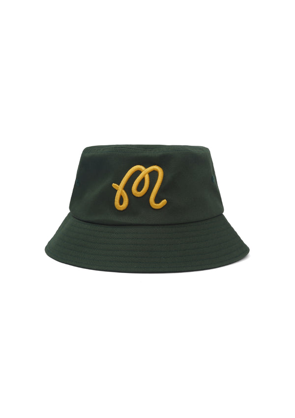 M Script Bucket Hat | Forest